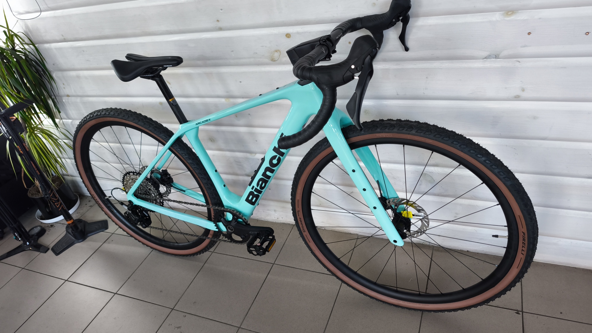 Bianchi Arcadex Comp GRX Celeste XS — Dodatkowe