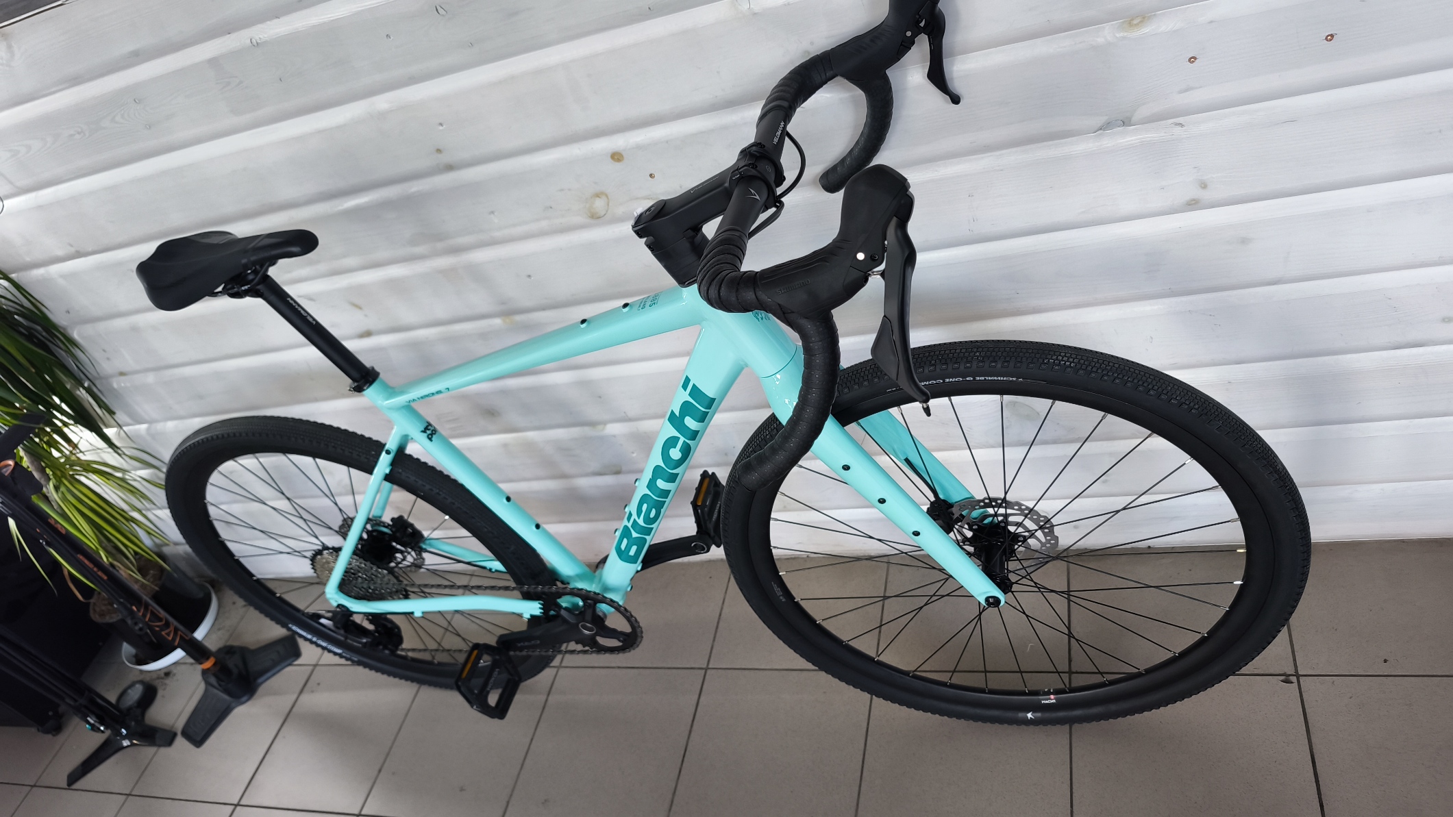 Bianchi NIRONE 7 DISC GRX610 12SP Celeste 55 — Dodatkowe
