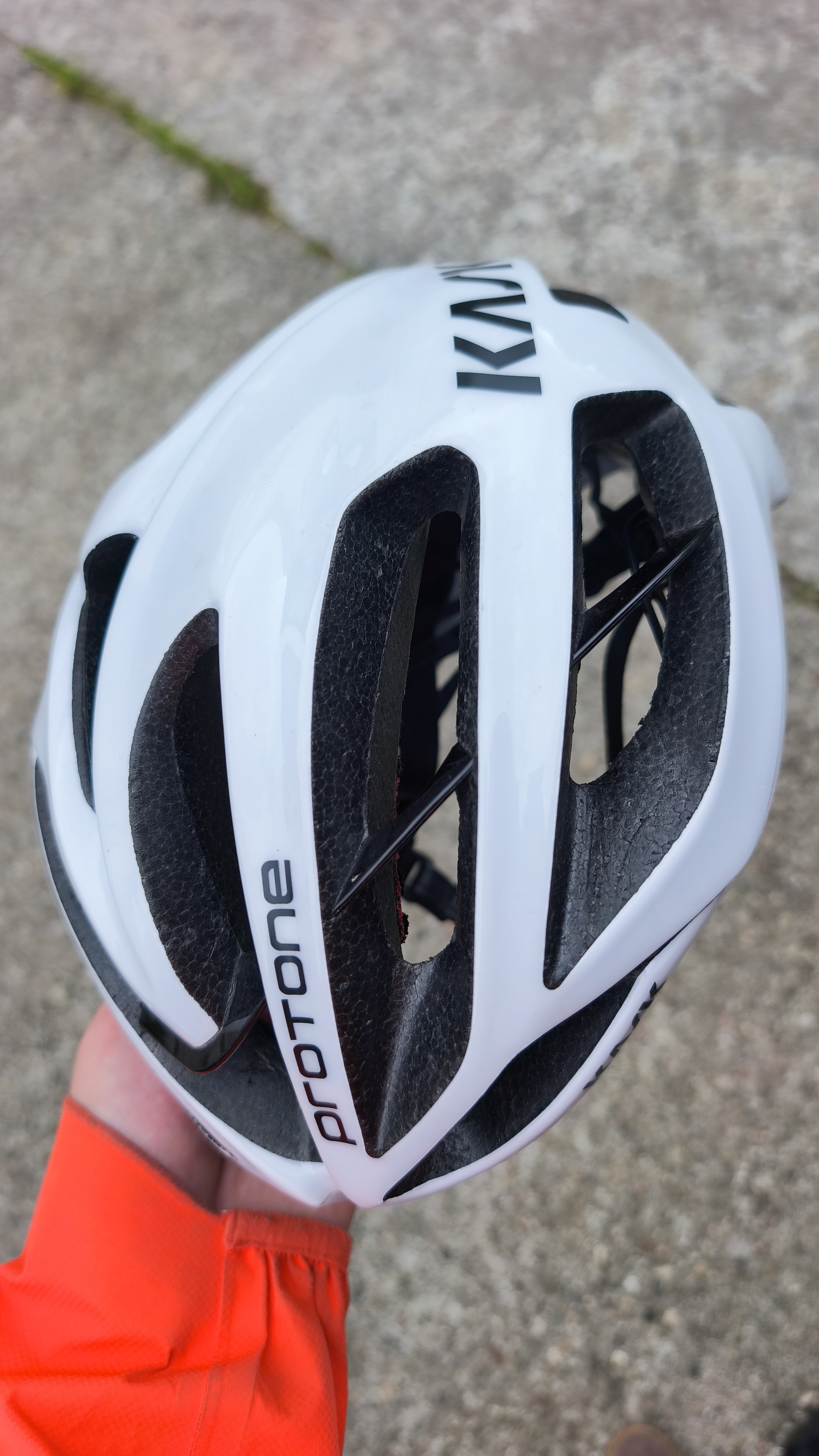Dodatkowe Kask Protone Biały L 59-62cm — Dodatkowe