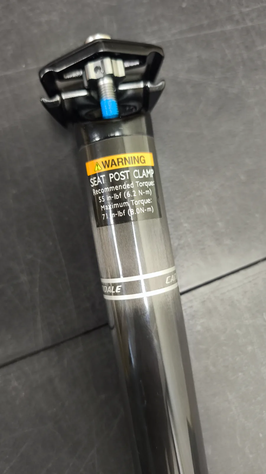 Sztyca Cannondale Carbon 31.6 x 350mm — Dodatkowe