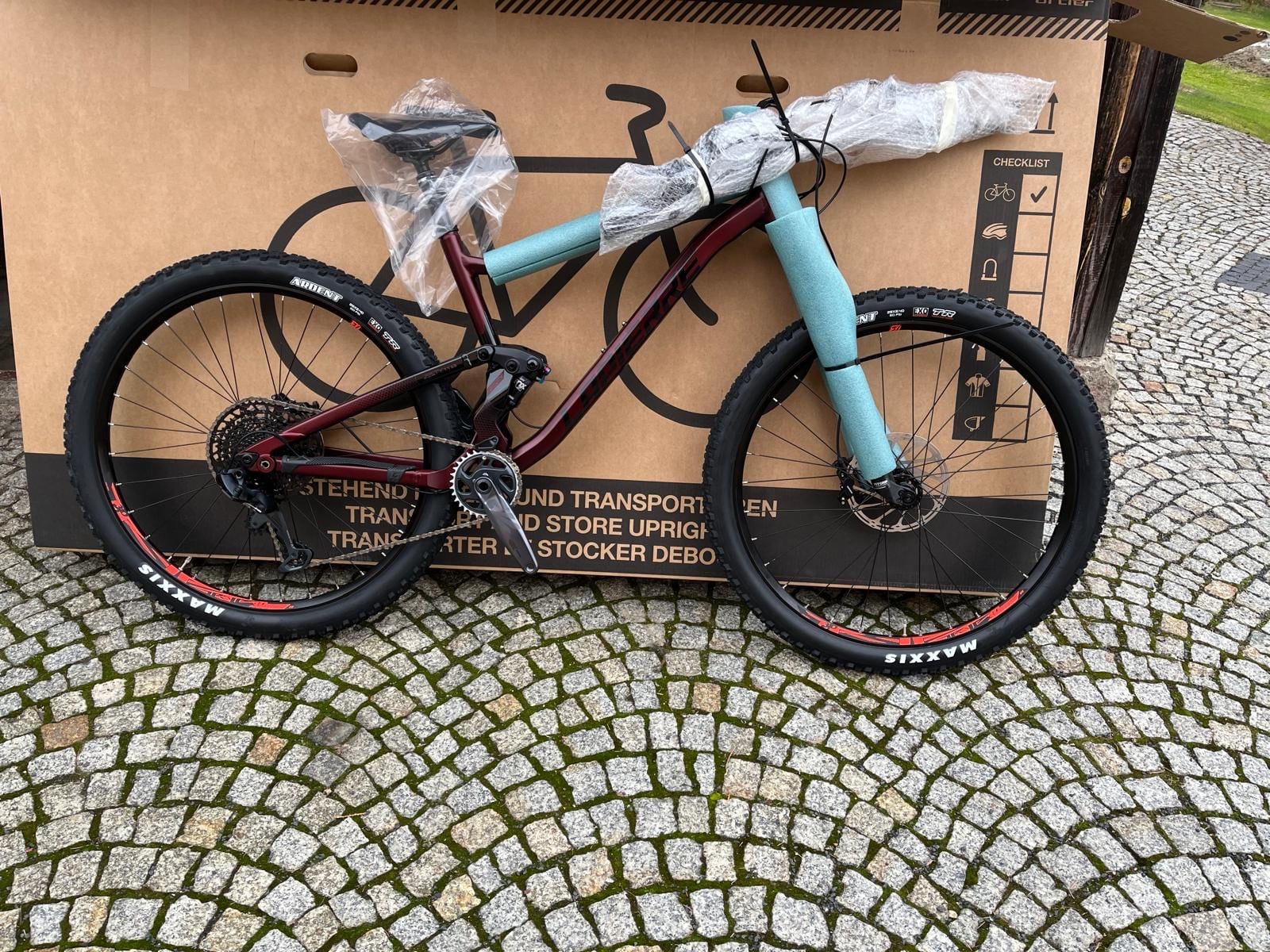 Bok — strona lewa Lapierre Zesty TR 5.9 29" rozmiar L FOX Sram Maxxis — Bok — strona lewa