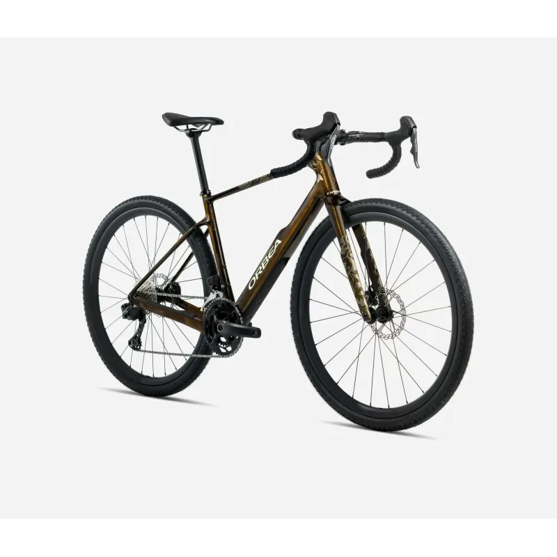 Orbea rower gravelowy TERRA M30 TEAM S Caramel Carbon — Zbliżenie napędu
