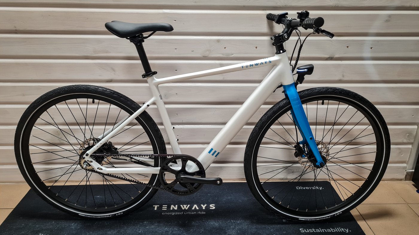Tenways CGO600 Pro — miejski e-bike z paskiem